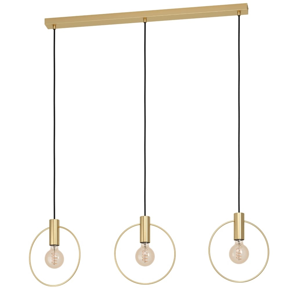 Dining table hanging lamp Manizales gold
