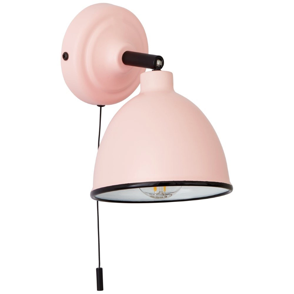 Pastel wall lamp Telio Pastel pink Brilliant 4004353355370