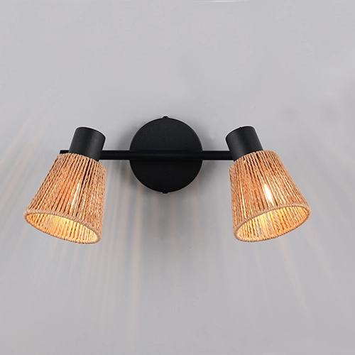 Ceiling lamp Natrel double brown Trio 4017807672343