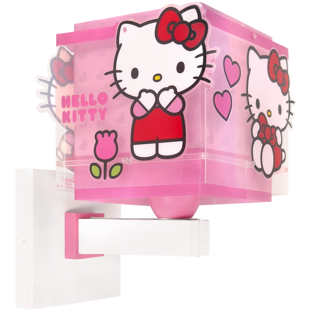 Wall lamp Hello Kitty pink