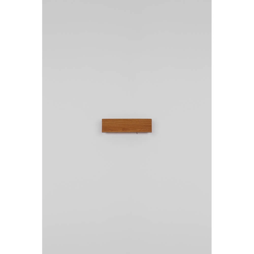 Design wall lamp Siegfried M wood with switch Globo 9007371418145