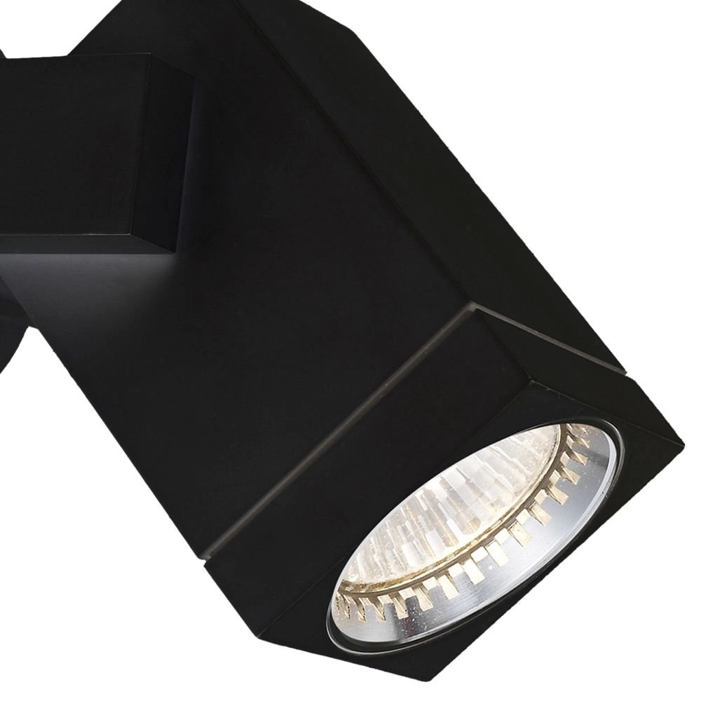 Wall spotlight Cubic Alu Outdoor Black KS Verlichting 8714732712743