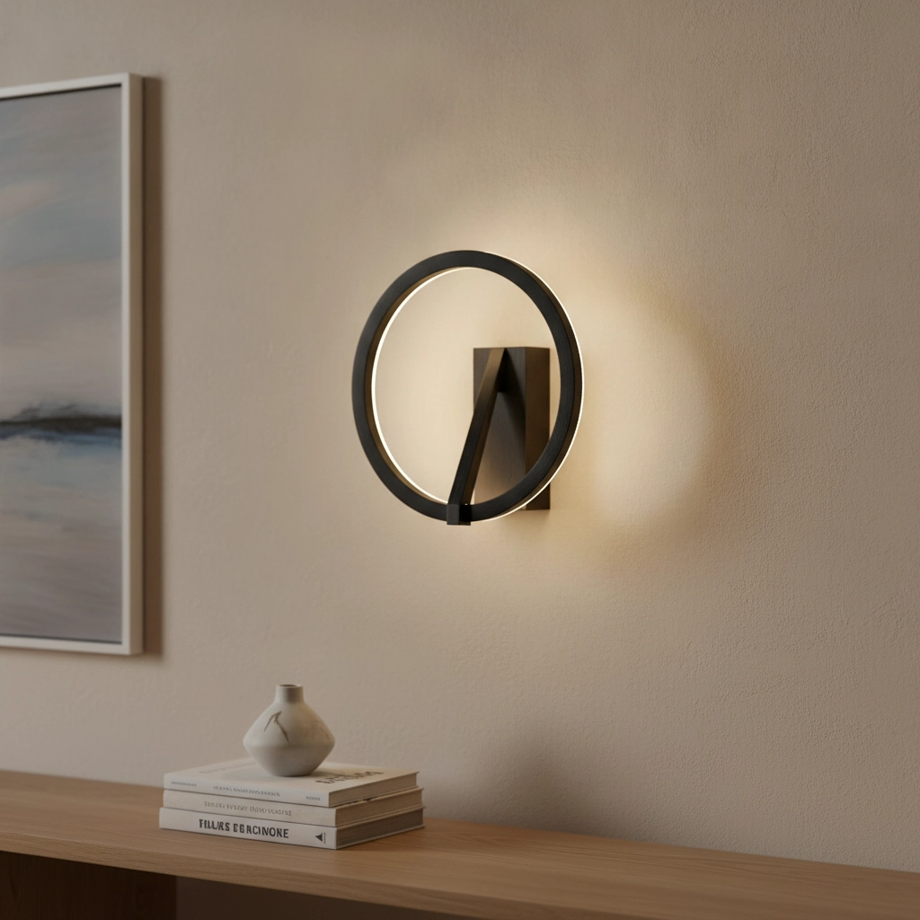 Design wall lamp Tilia black