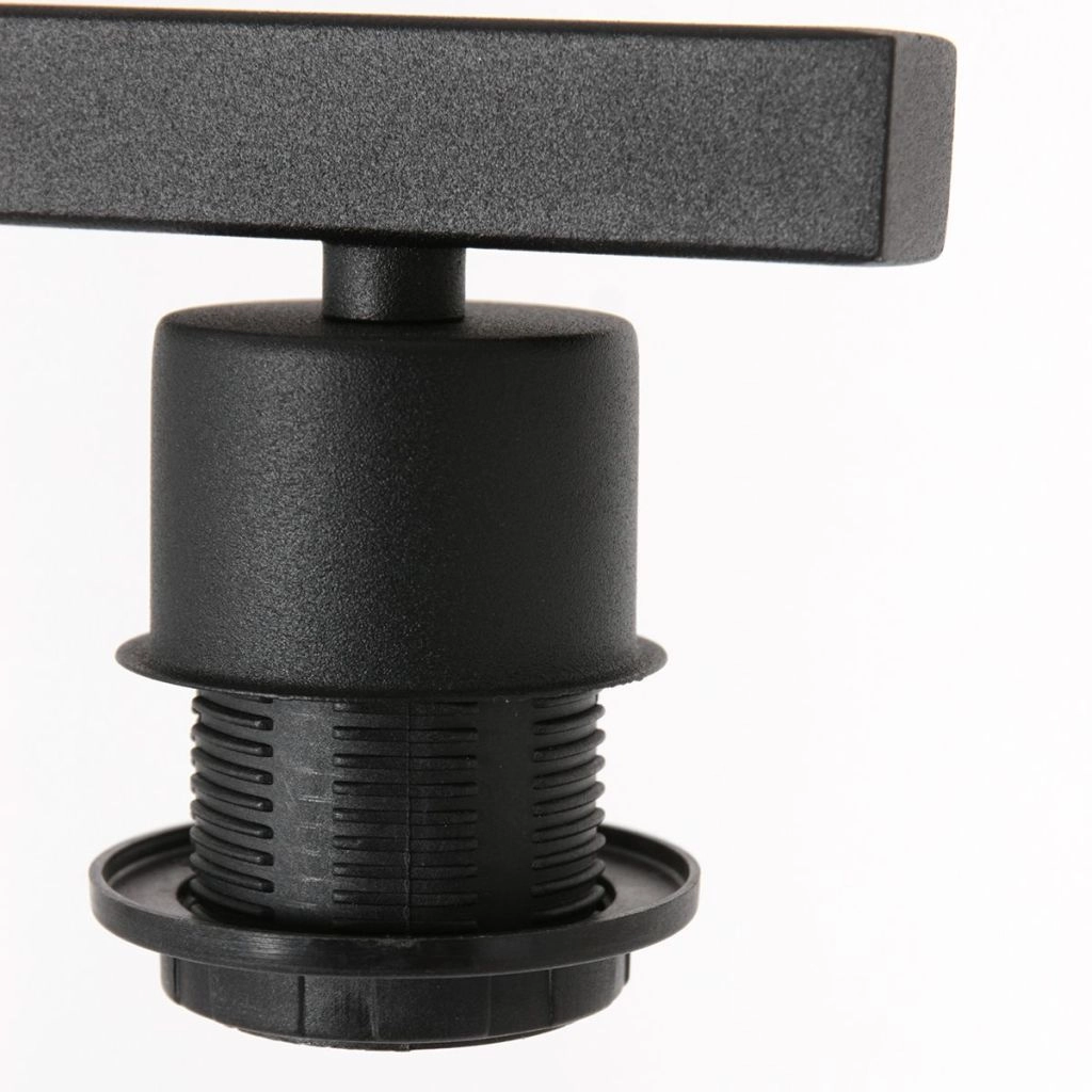 Black floor lamp Stang with cork cap Ø30cm Steinhauer 8712746180619