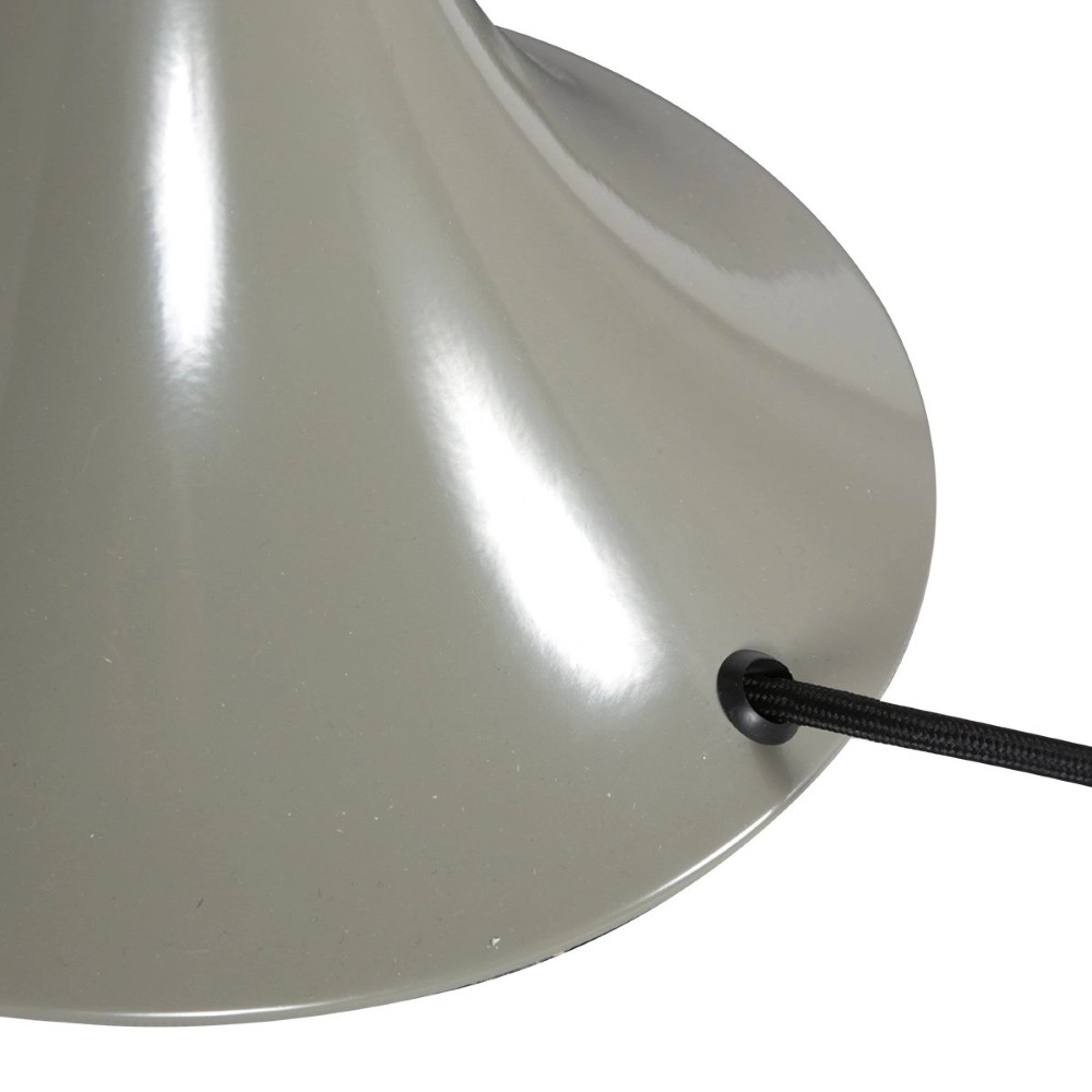 Table lamp Ancilla green with white hood