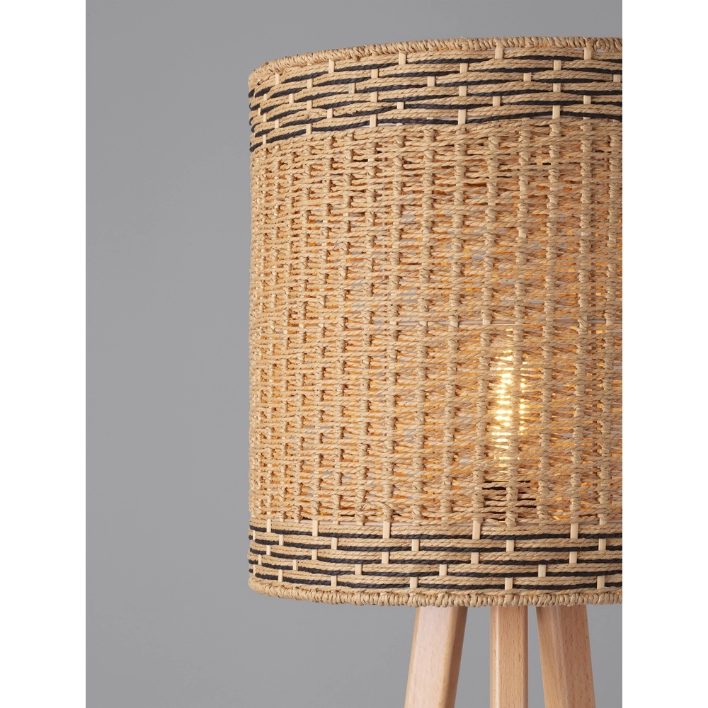Floor lamp Plette Rattan Lyora 5212017453006