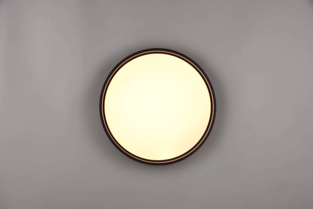 White with black ceiling lamp Doha Trio 4017807575002