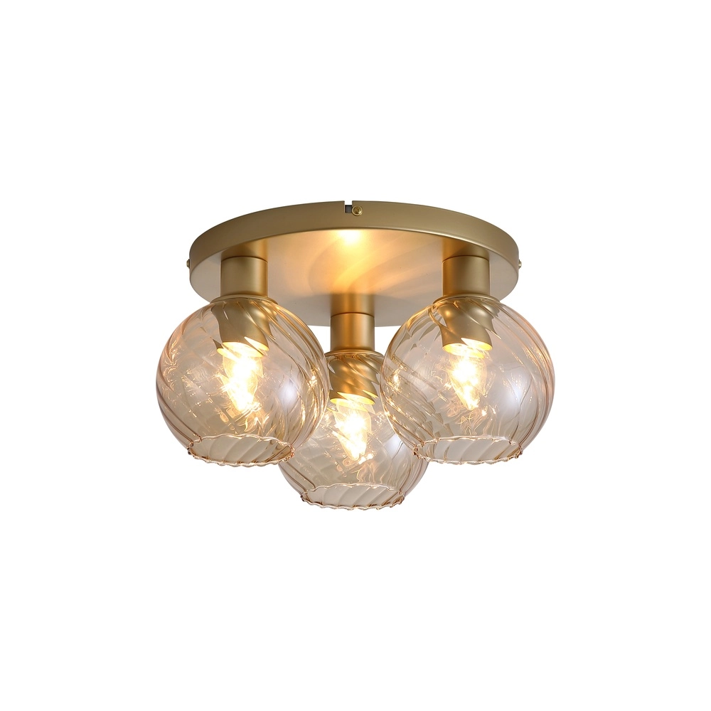 Ceiling lamp Radiance 3-light gold