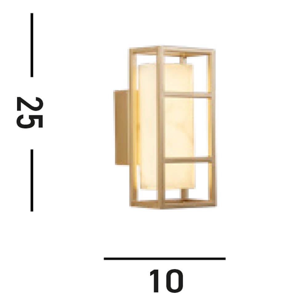 Wall lamp Mirage 25cm - IP44 Searchlight 5053423274430