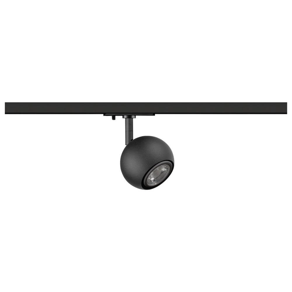 Spot for rail Light Eye 90 black Ø 9cm 1-phase SLV 4024163295468