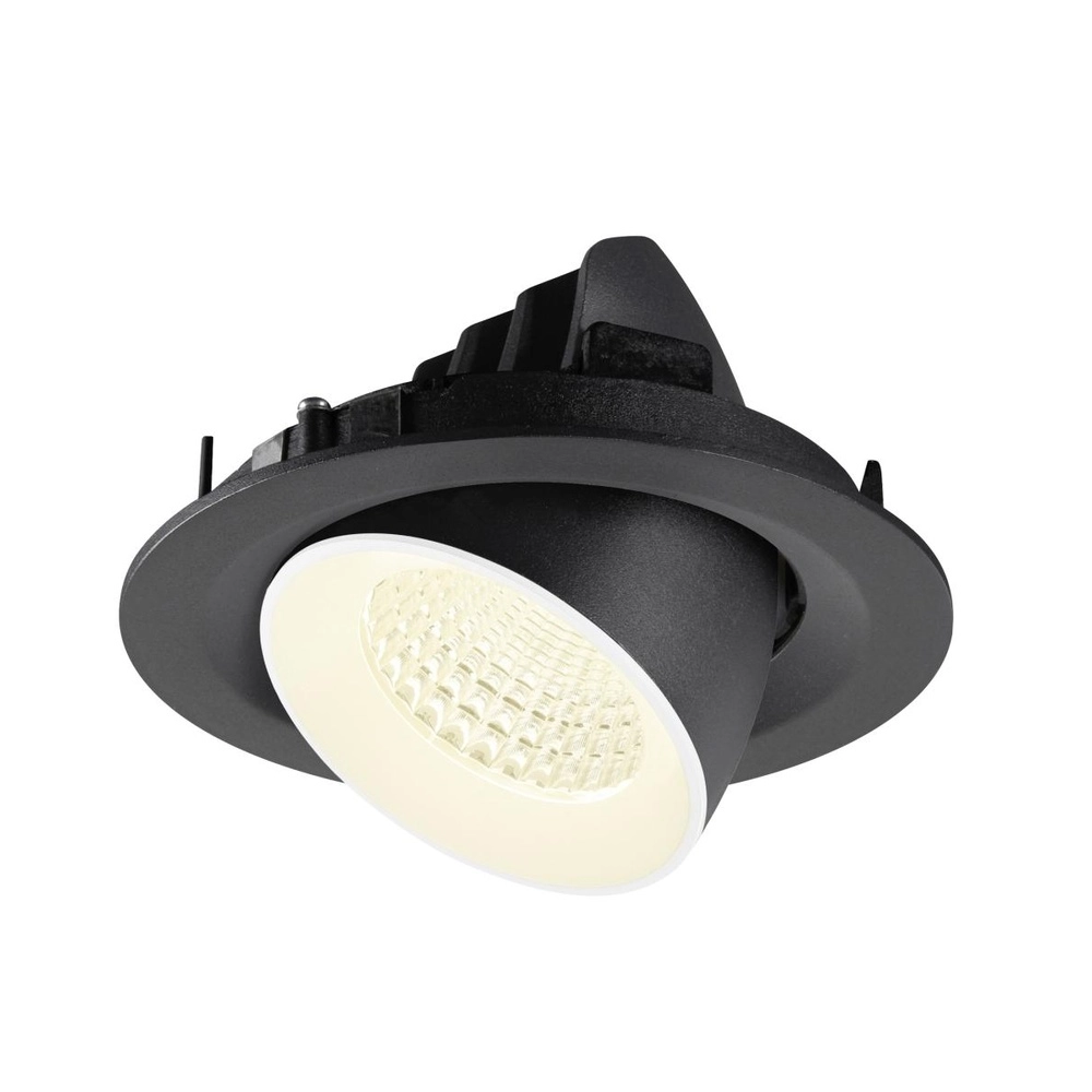 Recessed spotlight Numinos Gimble M black/white 4000K - 55deg SLV 4024163311700
