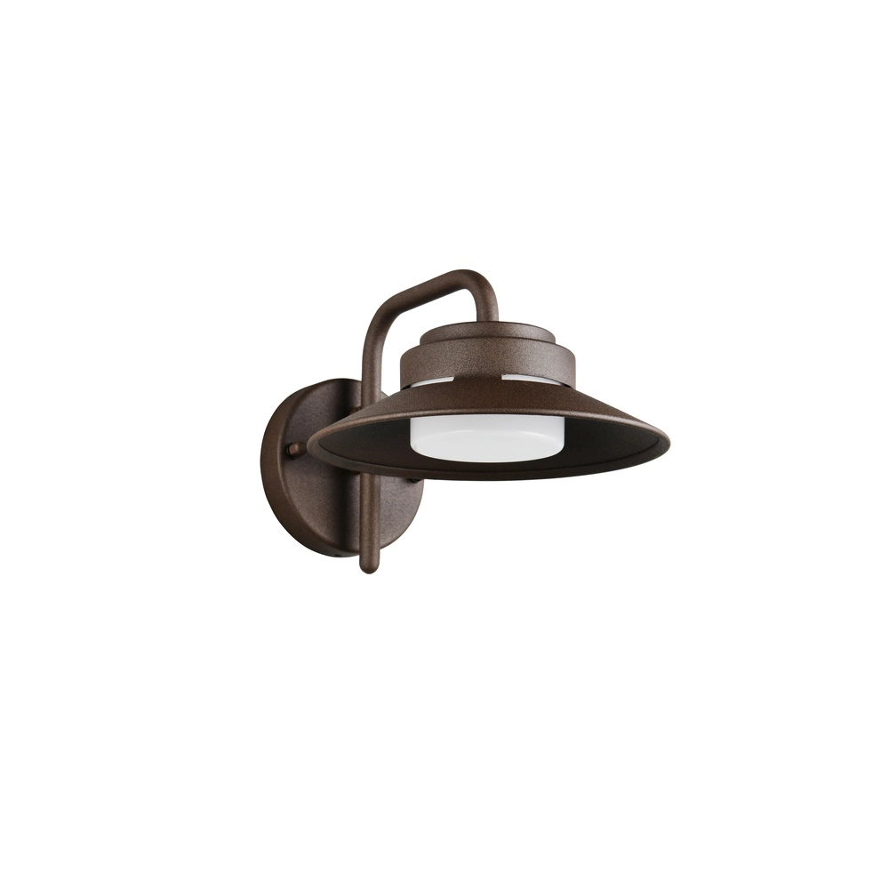 Modern stable lamp Atrato Rusty brown Trio 4017807691276