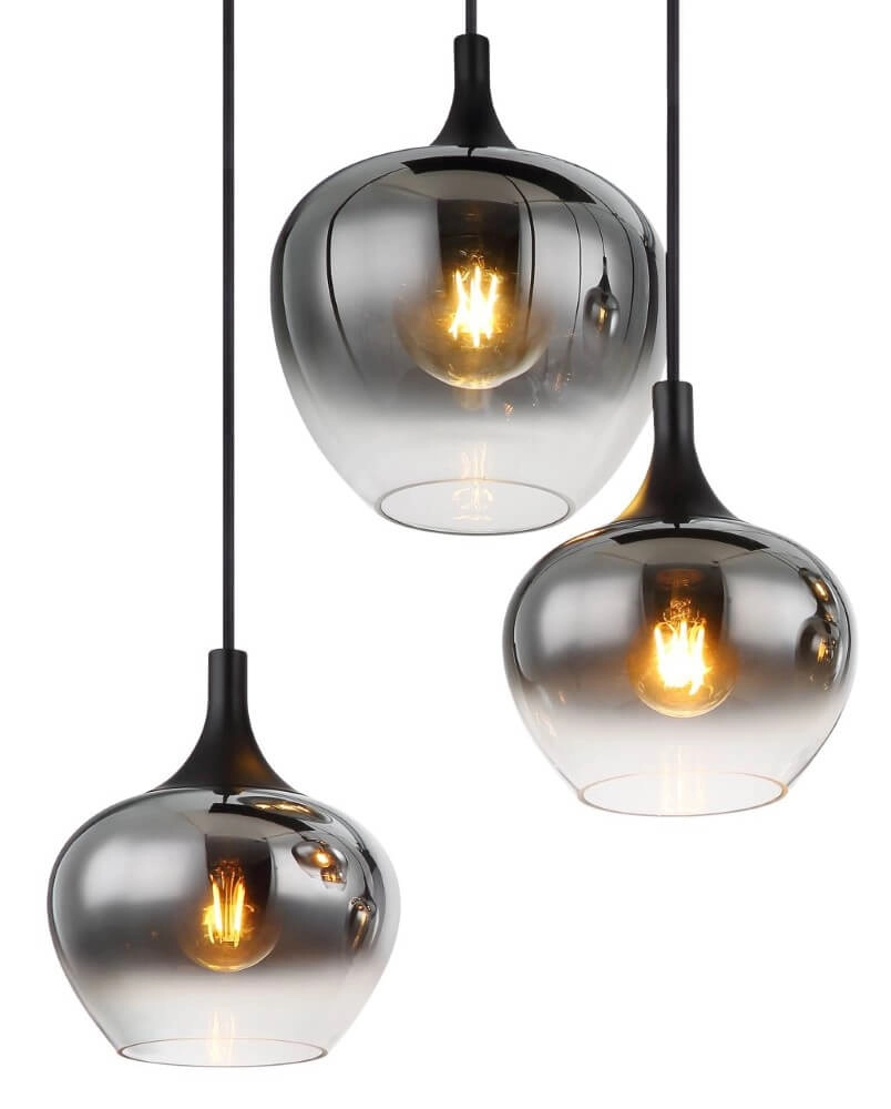 Straight pendant lamp Maxy 6-light Globo 9007371435401