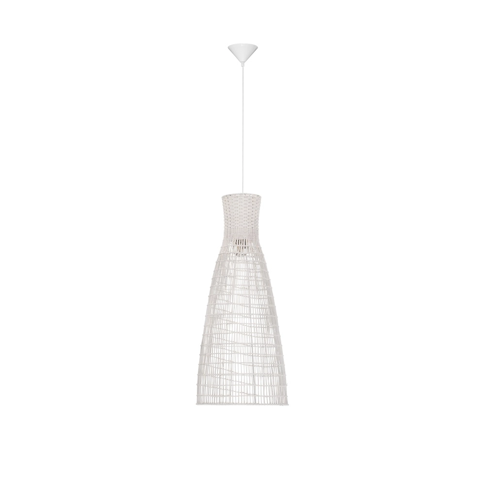 White pendant lamp Niro Ø 35cm Lyora 5212017477477