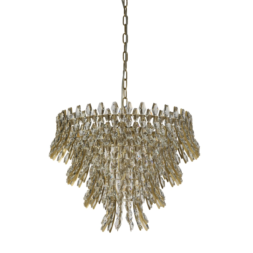 Chandelier Monarch gold Ø 60cm