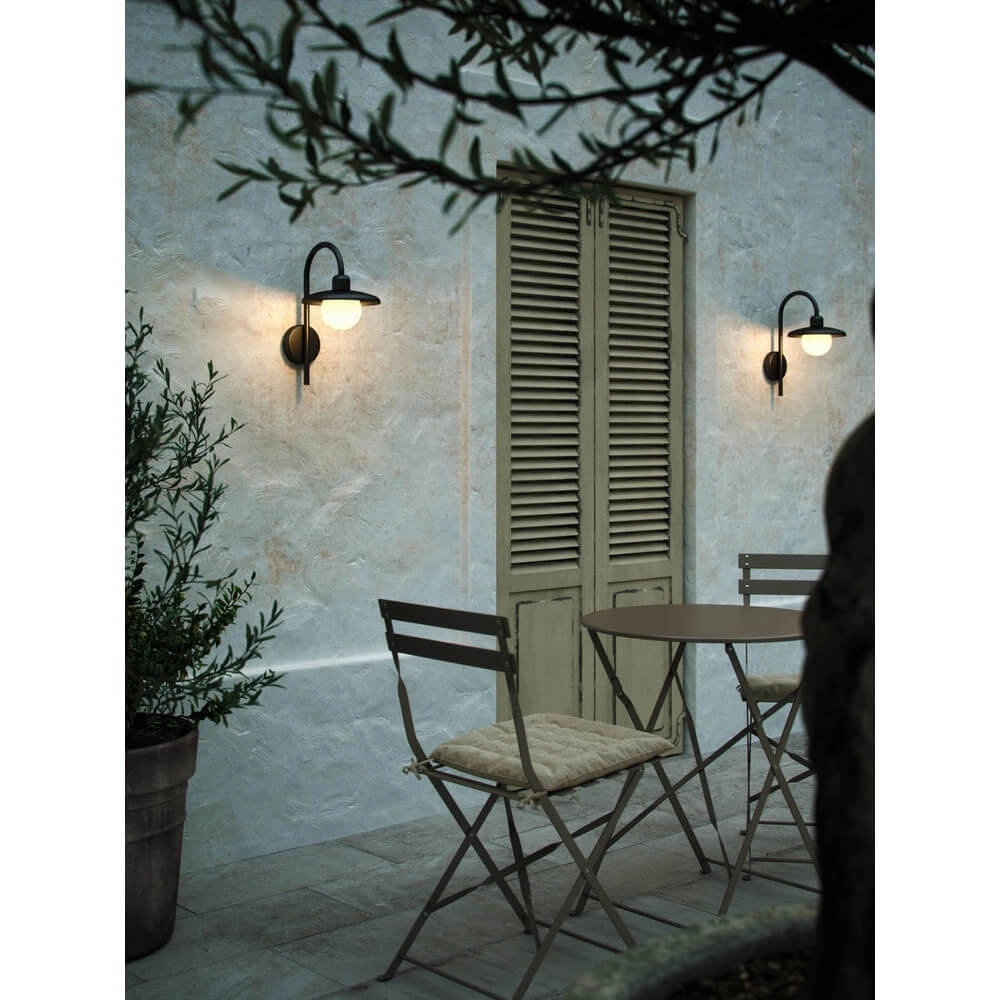 Black outdoor lamp Berlo design Nordlux 5704924017643