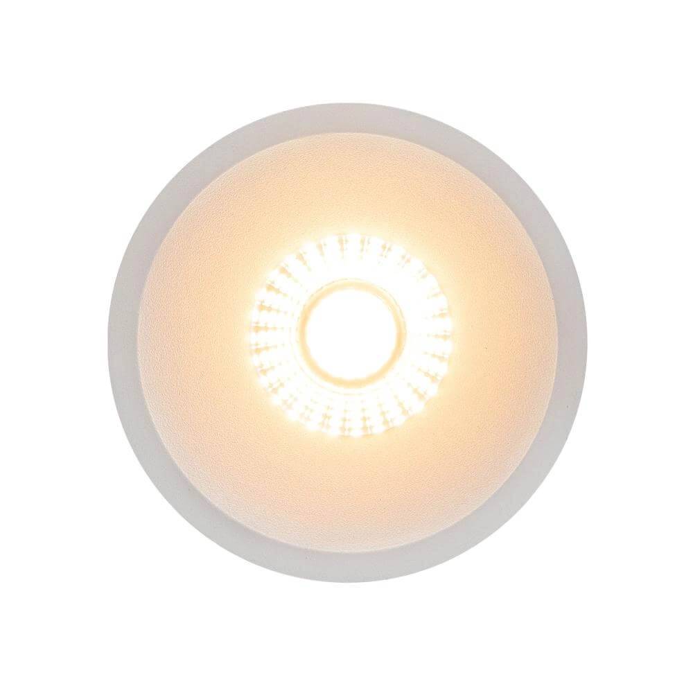 Round recessed spotlight Albric white Nordlux 5704924016141