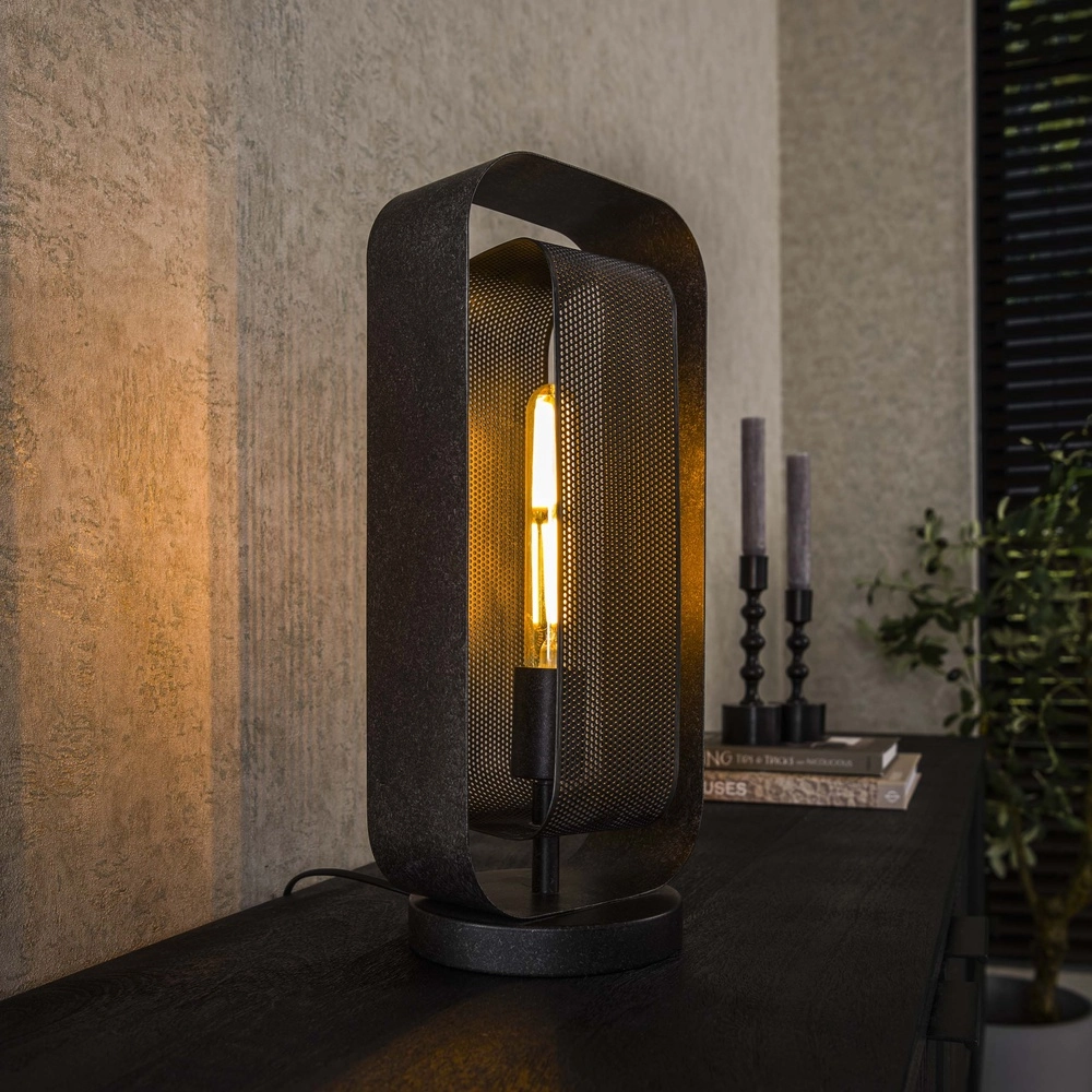 Metal Mesh Table Lamp Mesh 41cm high