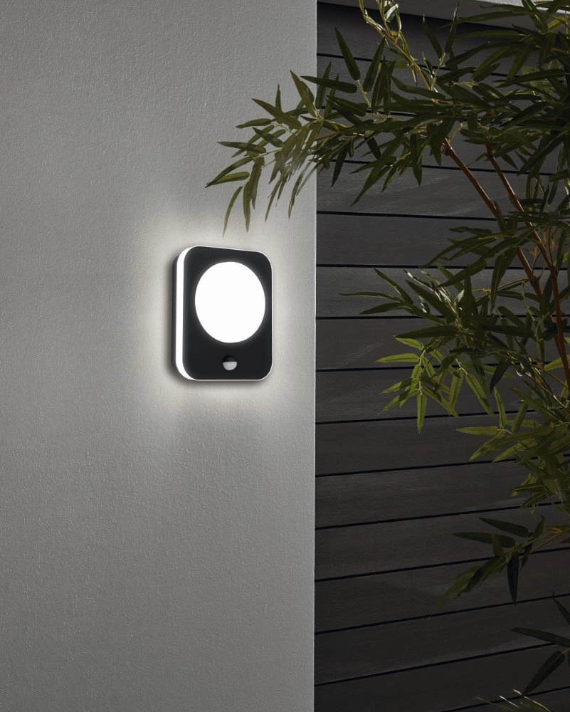 LED outdoor lamp Madriz with motion sensor Eglo 9002759995843