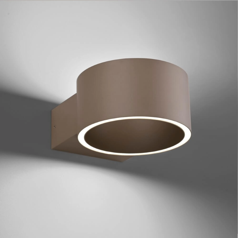 Wall lamp Pure Clipse bronze 19.7cm Paul Neuhaus 4012248384091