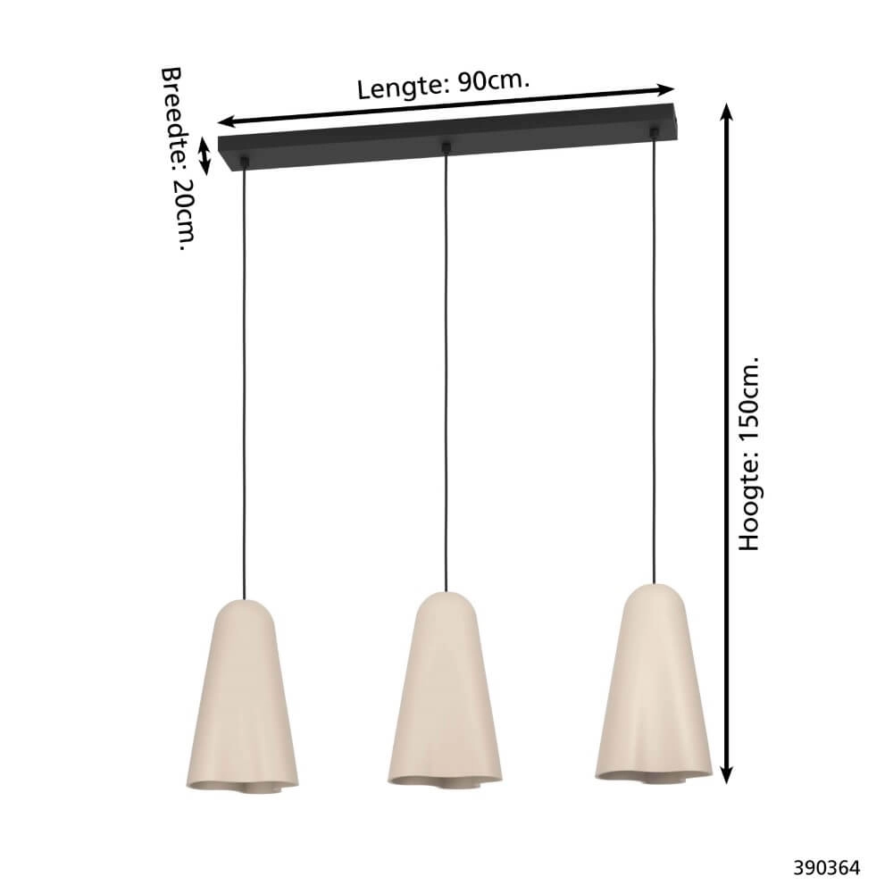 Design hanging lamp Tolleric 3-light Stars of Light 9008606274369