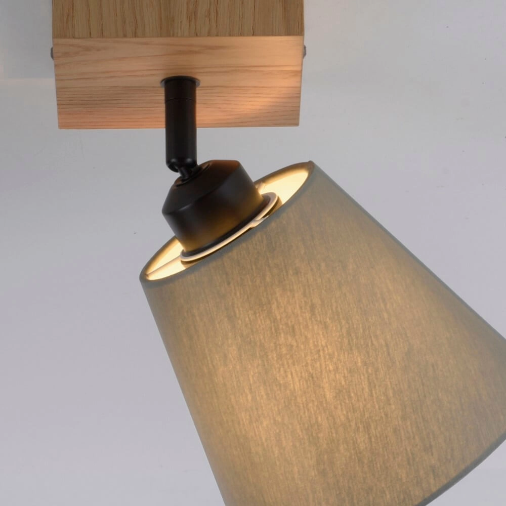 Wall lamp Green Michel wood Just Light 4043689994891