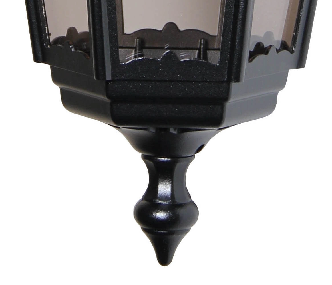 Classic outdoor lamp Cartella Down black Franssen 8033239039277