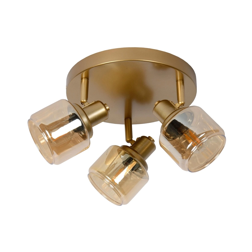 Ceiling lamp Bjorn 3-light gold