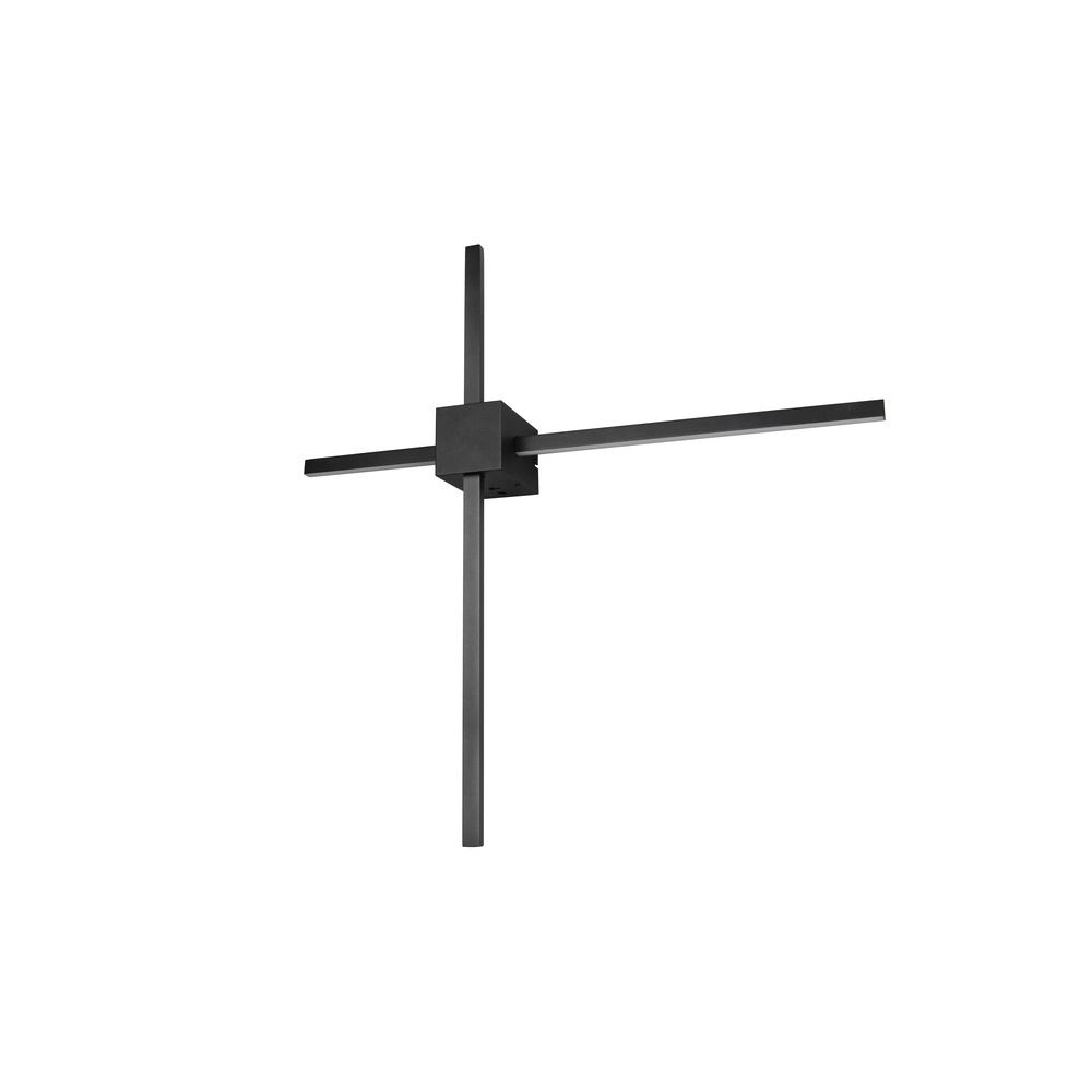 Modern wall lamp Cassino black 67.5cm Trio 4017807683202