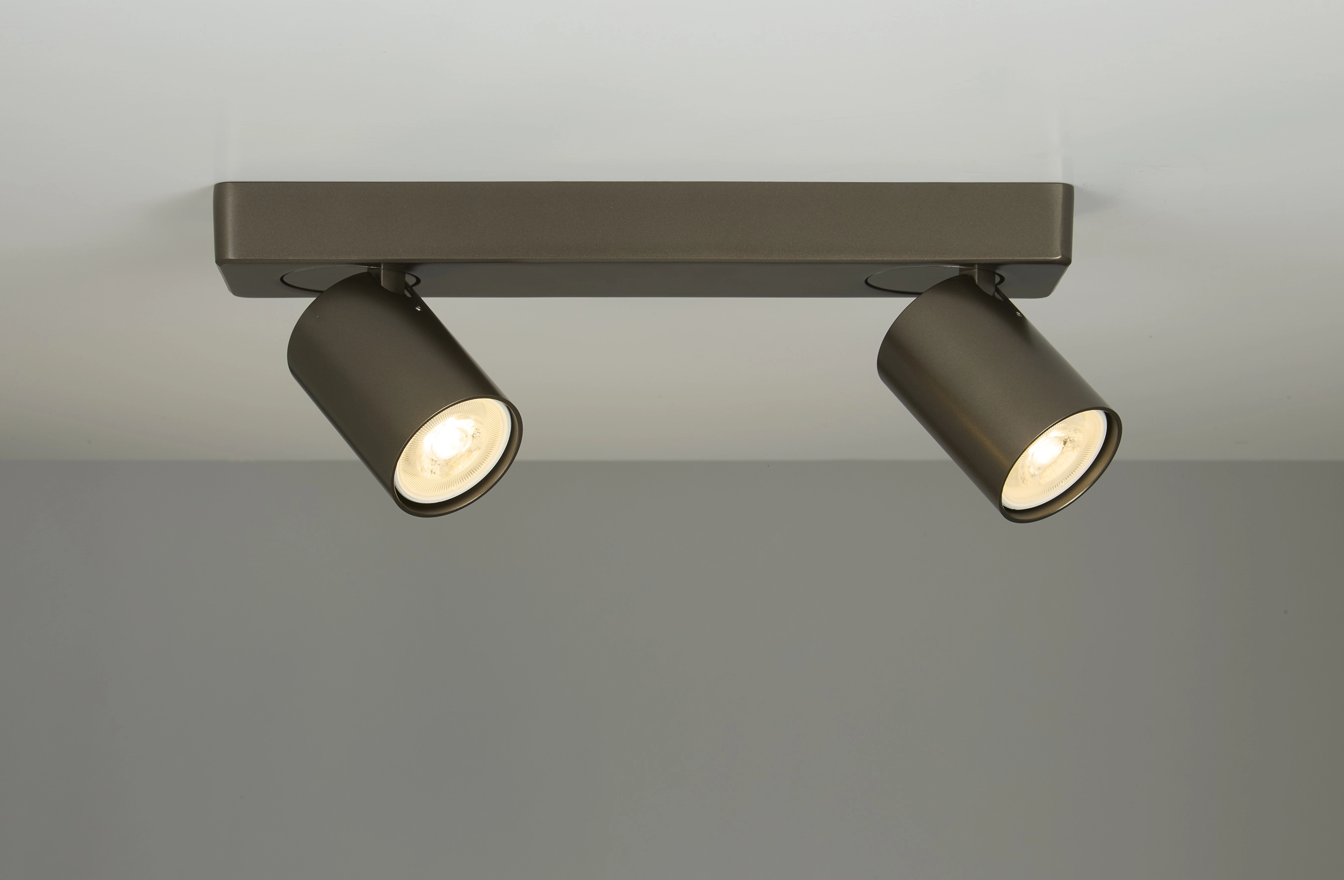 Ceiling lamp Moon 2 rectangular bronze