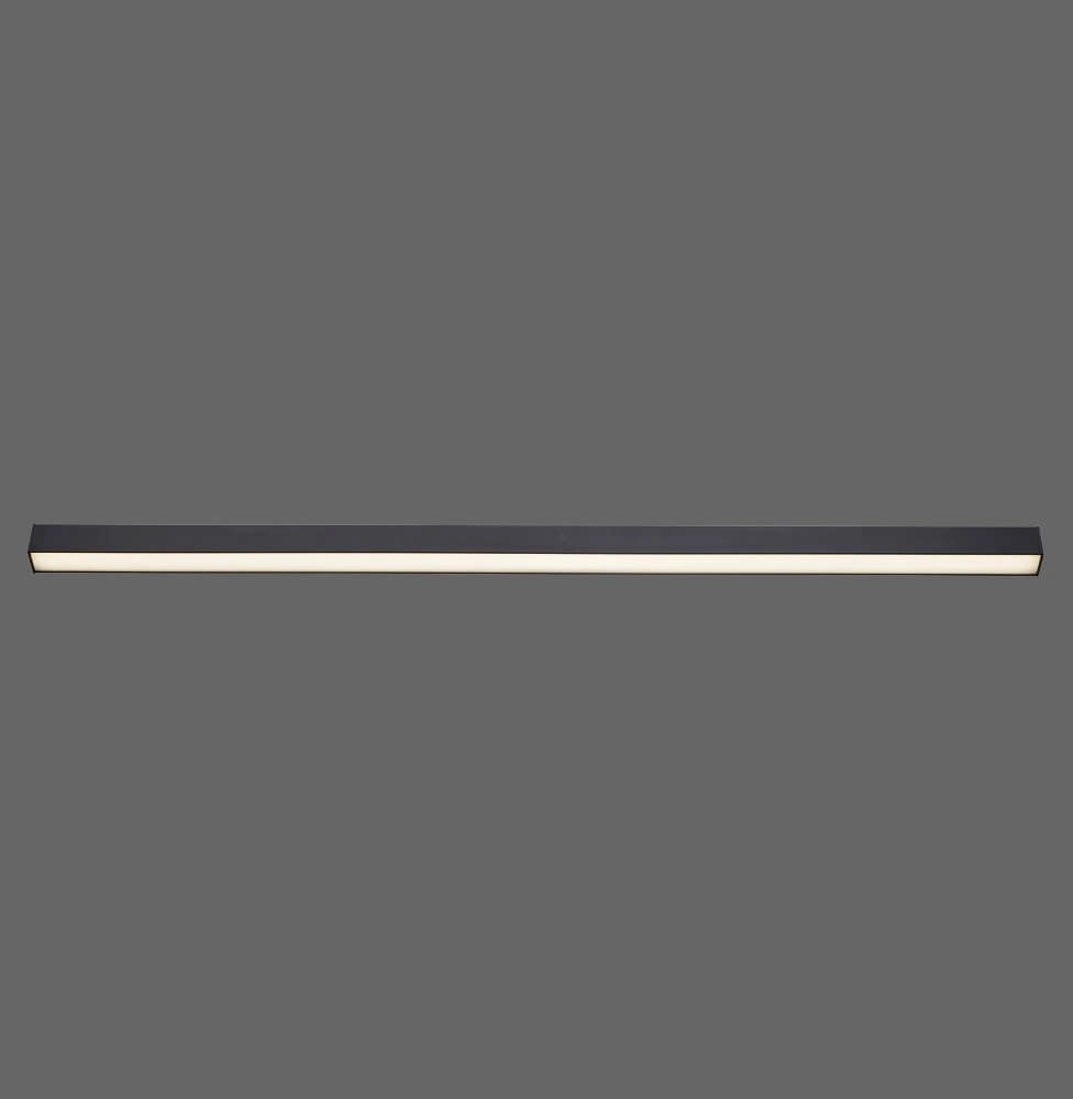 Sleek ceiling lamp Pure Lines Straight anthracite Paul Neuhaus 4012248357903