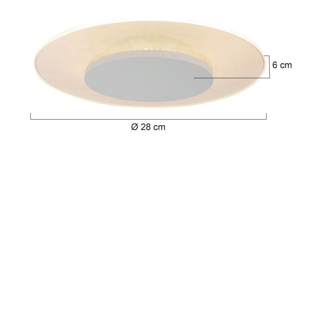LED flush ceiling light Lido 28 Steinhauer 8712746106237