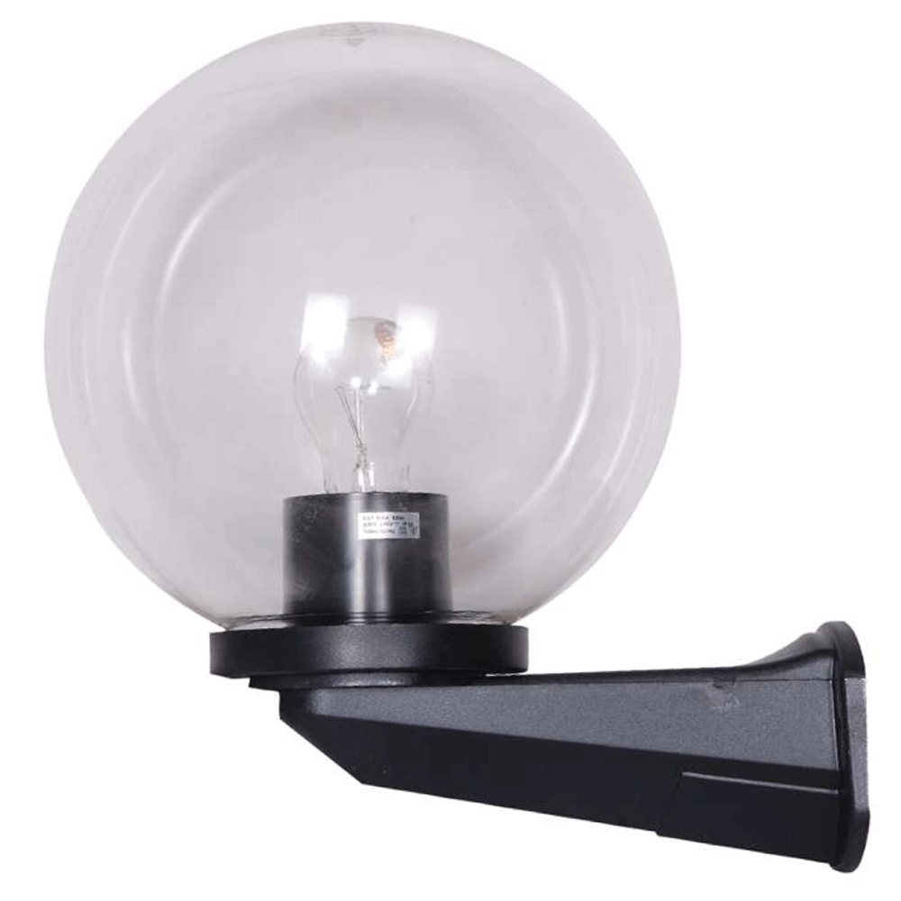 Bulb lamp Bolano 25cm. wall clear