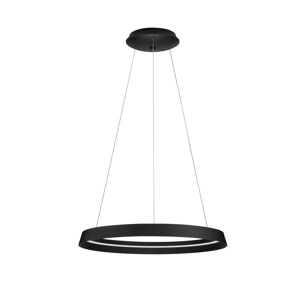 Design pendant lamp Ormi Ø 60cm black Lyora 5212017448835