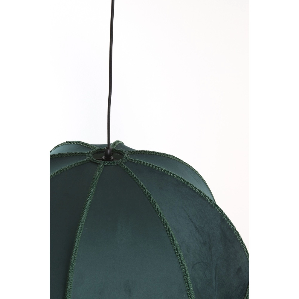 Pendant lamp Malacia Ø 60cm - velvet green Light & Living 8717807759308