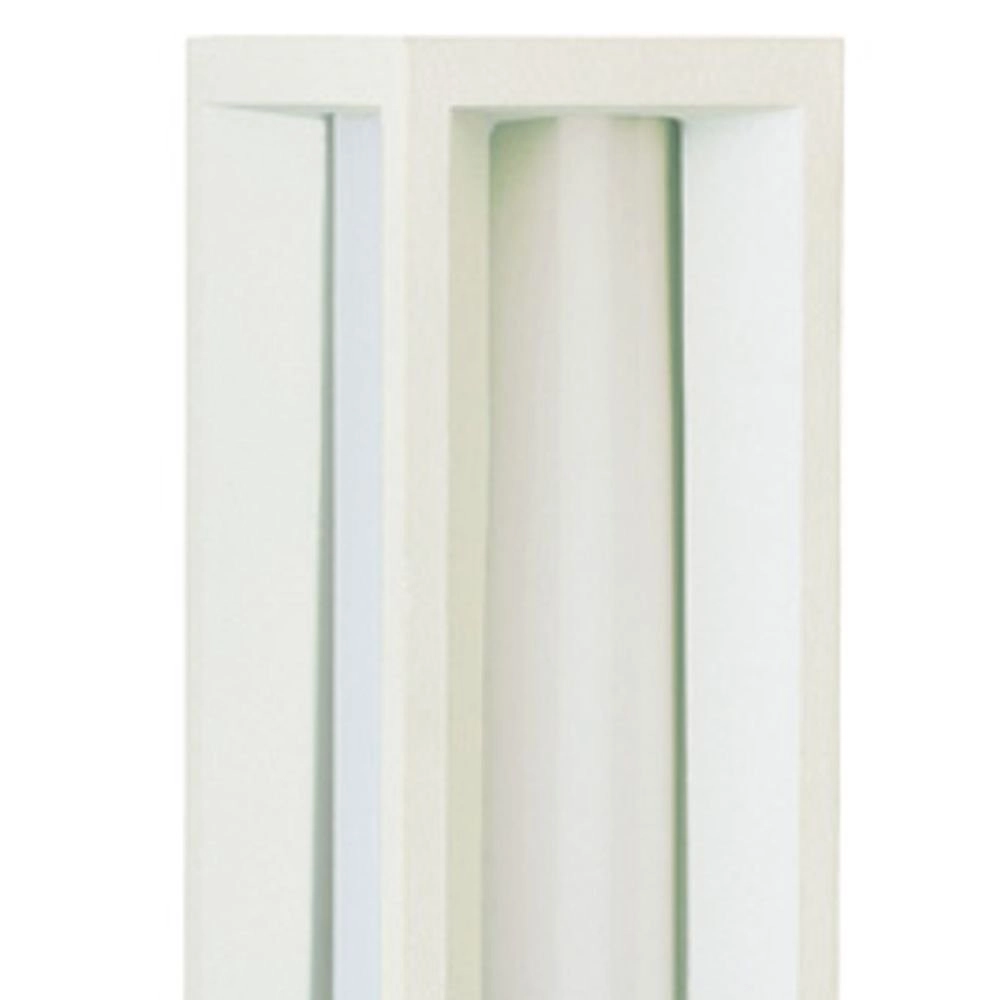 Outdoor wall lamp square Oblong 35cm - white Albert 4007235802139