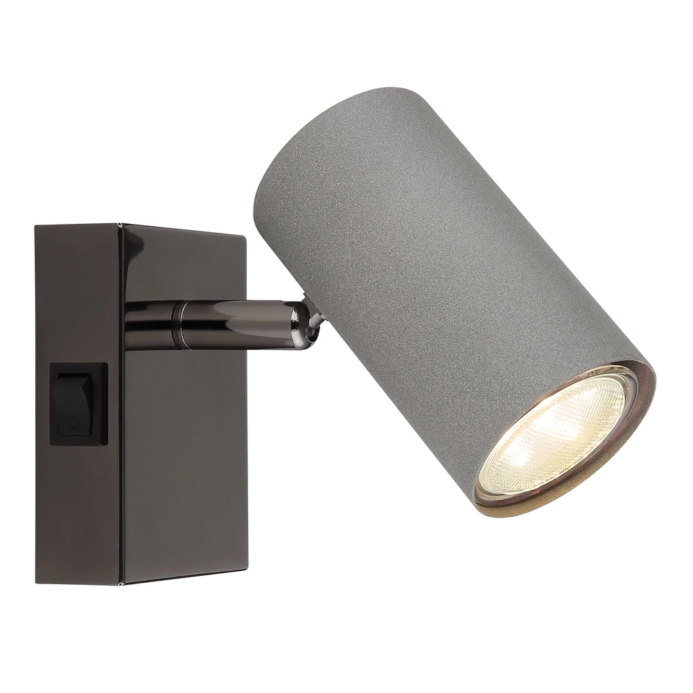 Surface-mounted spot Robby gunmetal