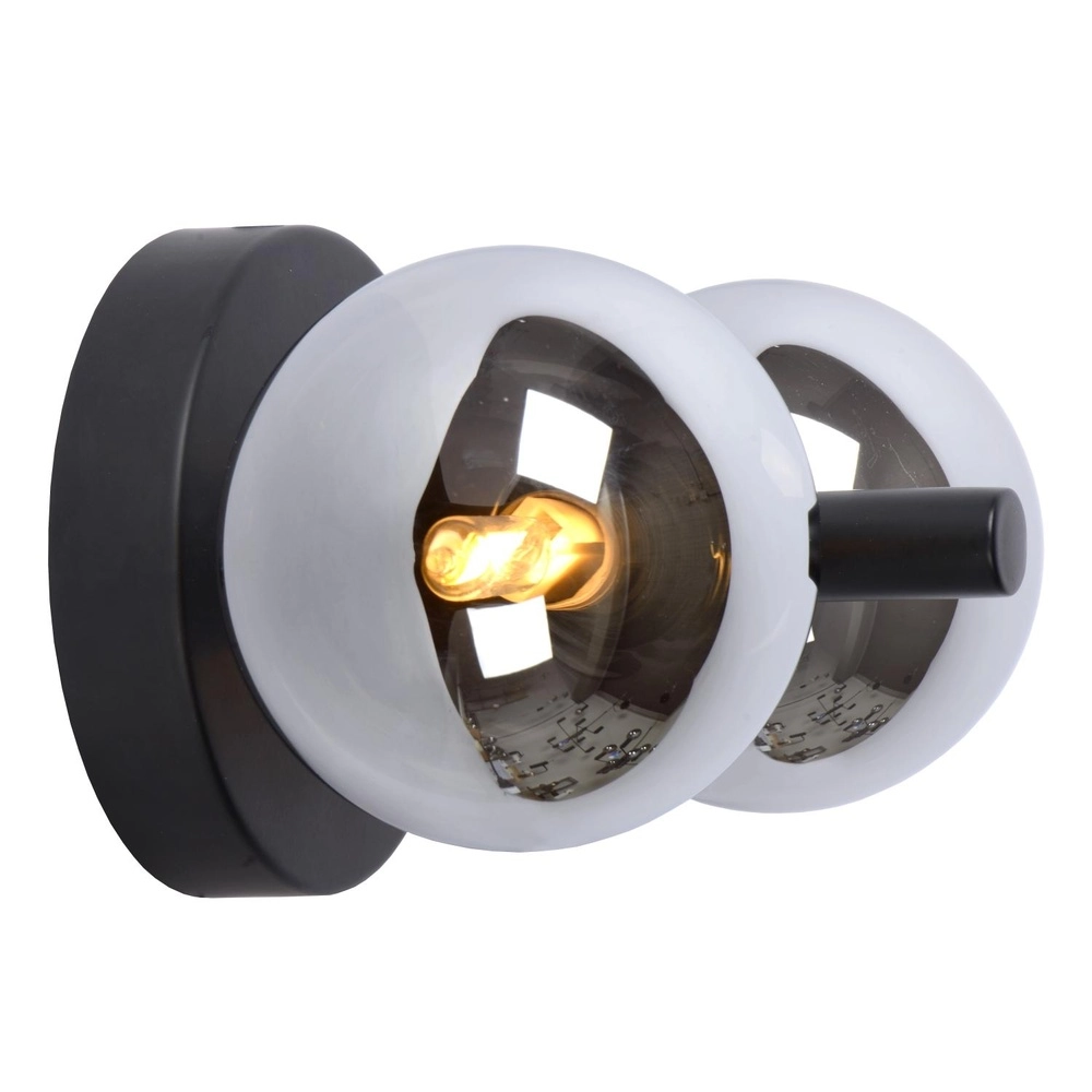 Wall lamp Tycho Black Lucide 5411212450944