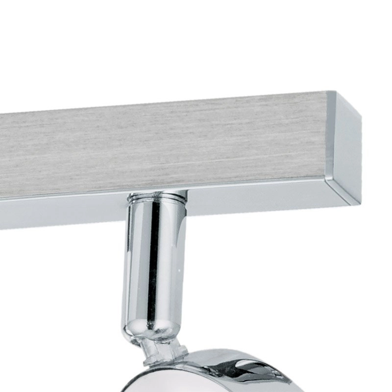 LED ceiling spot Cardillio 1 2-light metal gray Eglo 9002759961794