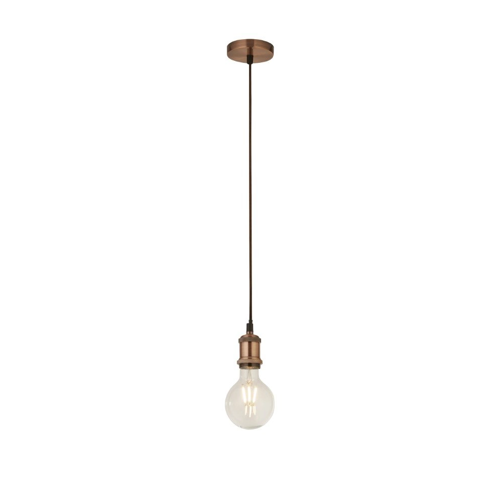 Rural commuting Suspi red copper with black Searchlight 5053423140780