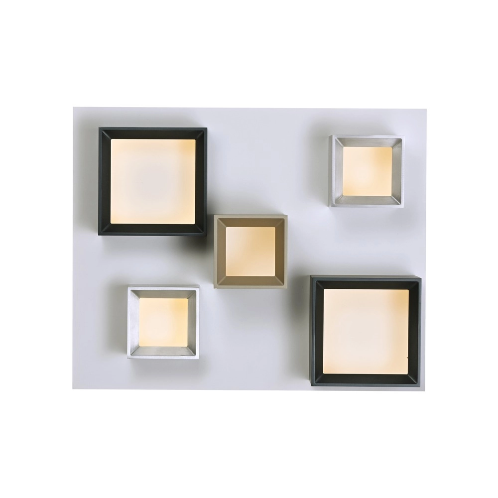 Led ceiling light Pure Manhattan 5-light Paul Neuhaus 4012248396889