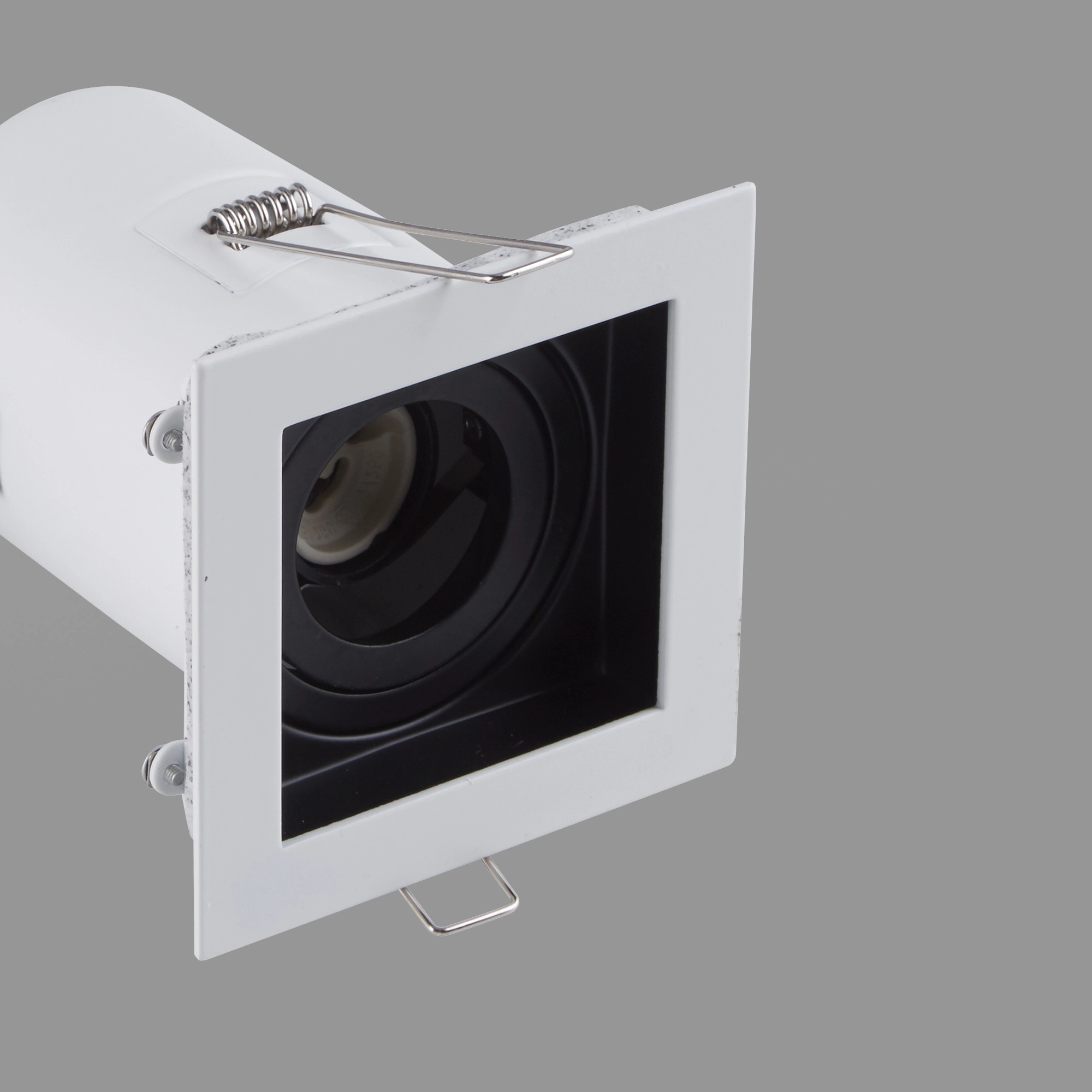 Square recessed spotlight Grid Black Lyora 5053423307138