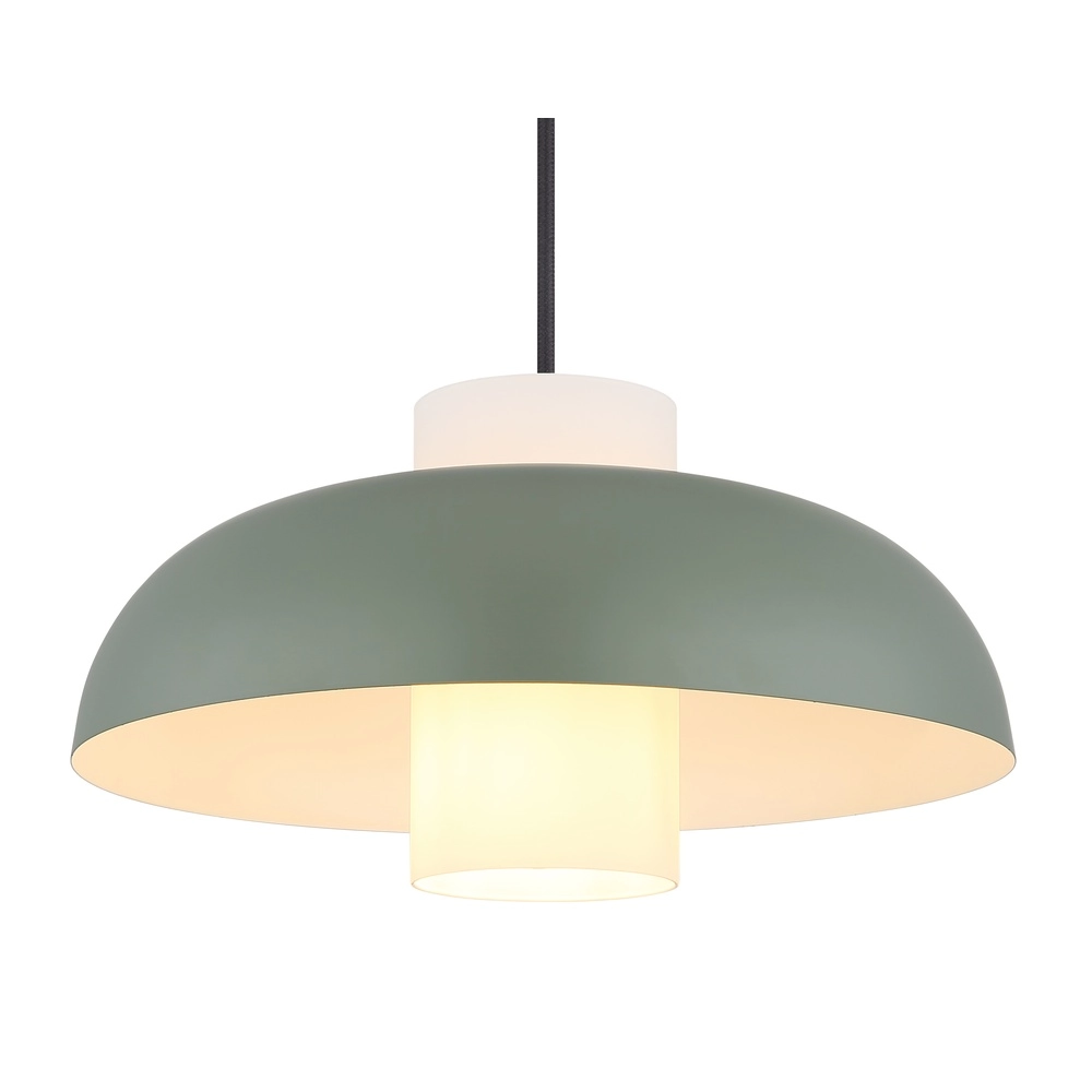 Modern pendant lamp Lowe green Ø 38cm Globo 9007371515165