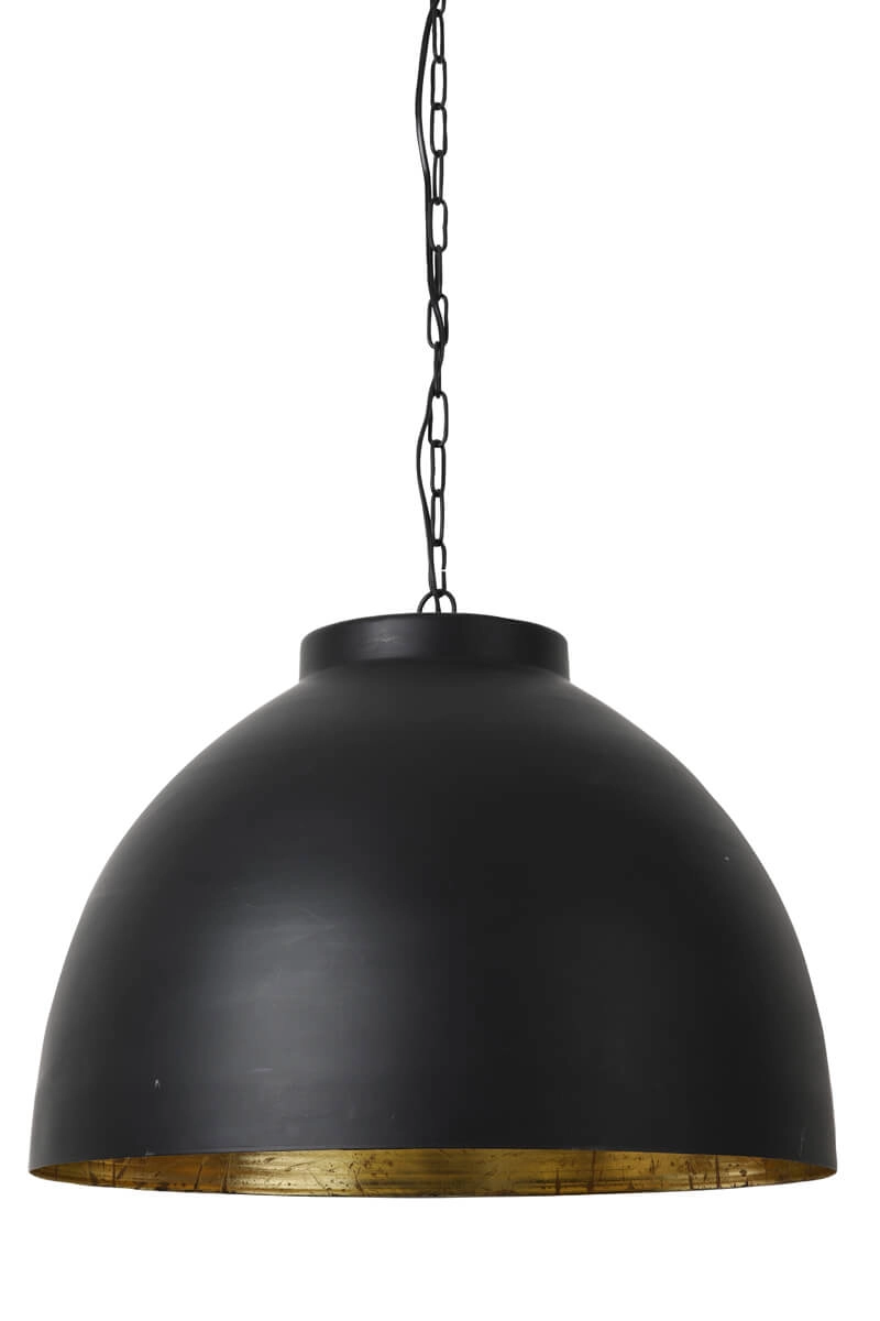 Country Pendant Lamp Kylie black Ø 60cm Light & Living 8717807108922