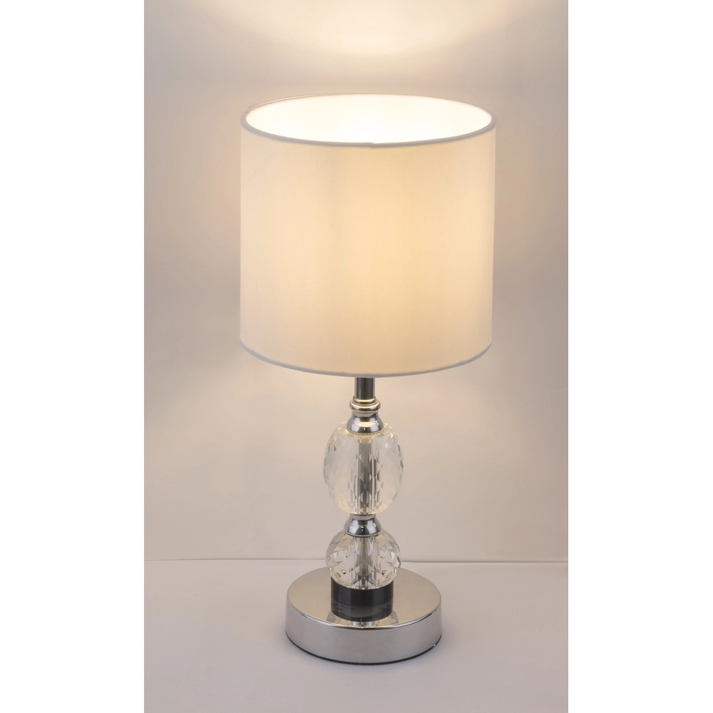 Classic table lamp Bronn chrome 47cm Globo 9007371382361