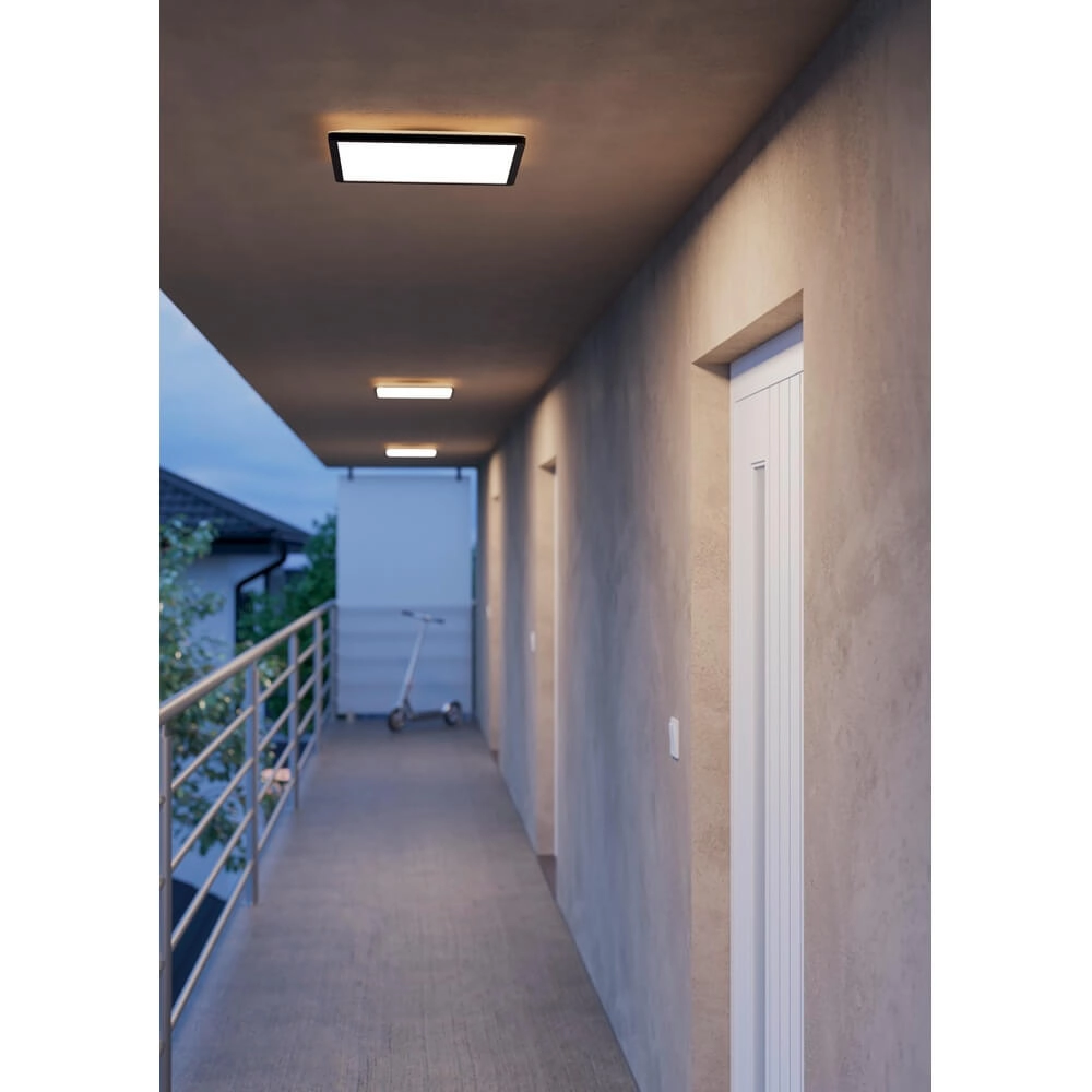 Ceiling light Minerario 39 x 39cm black Eglo 9008606313594
