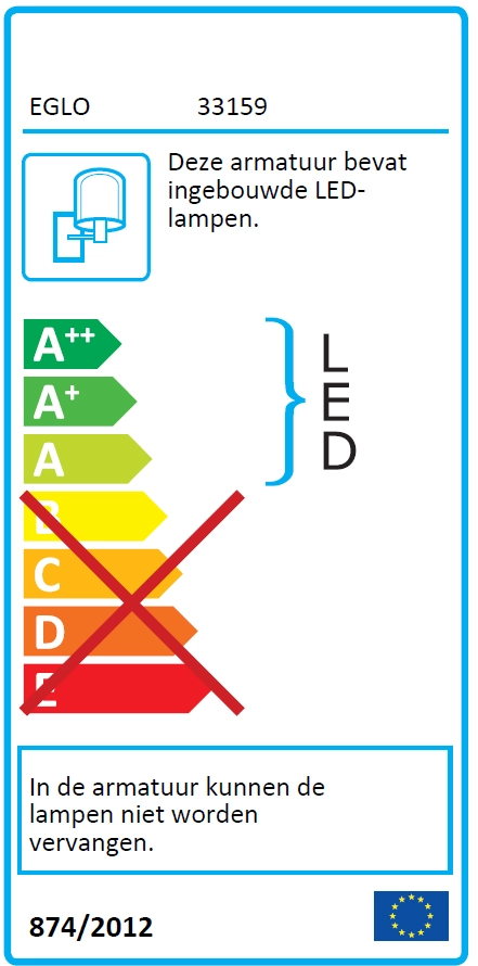 LED spot Faedo 3 - 50w with montion sensor Eglo 9002759331597