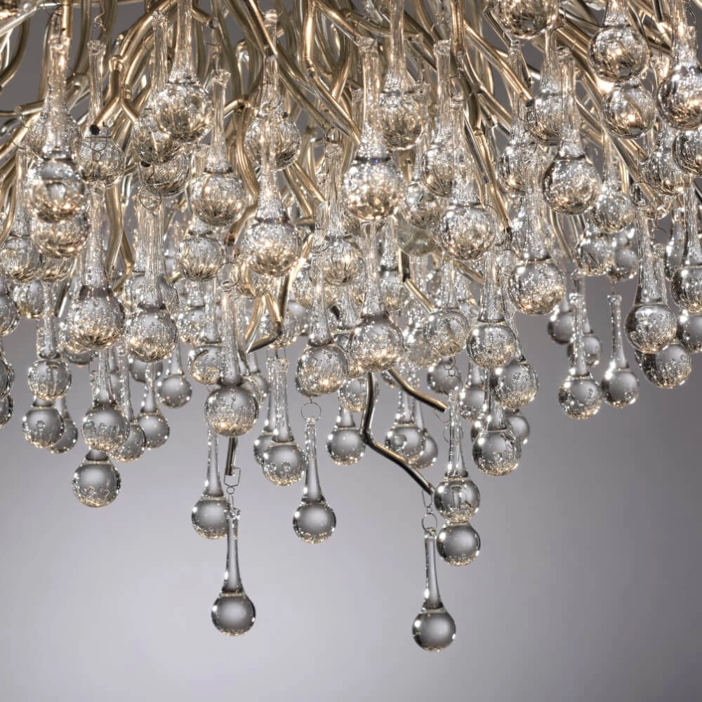 Chandelier Icicle metal 100cm Paul Neuhaus 4012248352113