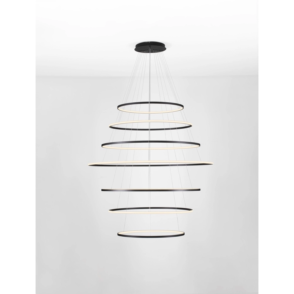 Design pendant lamp Maelo black Ø 150cm