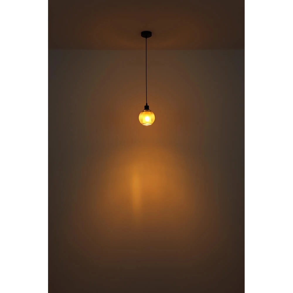Pendant lamp Zumba green glass Ø 15cm Globo 9007371458813